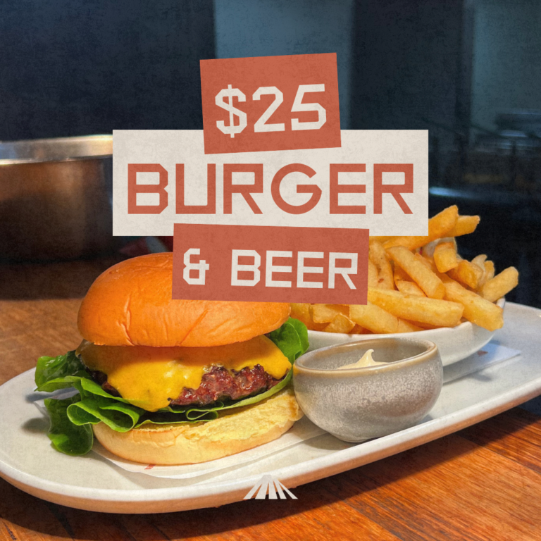 $25 Burger & Beer Moonee Ponds